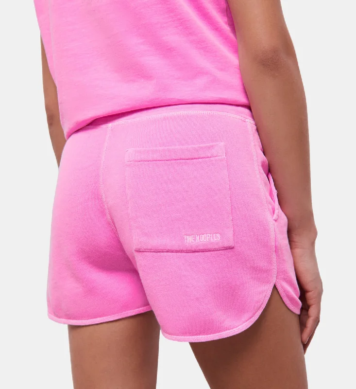From Warm-Ups To Cooldowns, Shop And Save Fluorescent Pink Fleece Shorts With Logo From Warm-Ups To Cooldowns, Shop And Save Fluorescent Pink Fleece Shorts With Logo