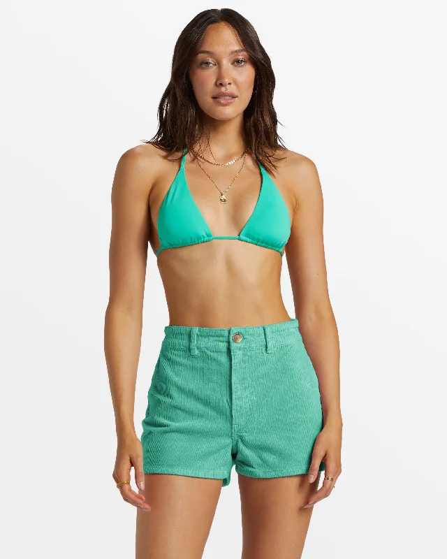 The Perfect Blend Of Comfort And Savings Free Fall Corduroy Shorts - Tropical Green