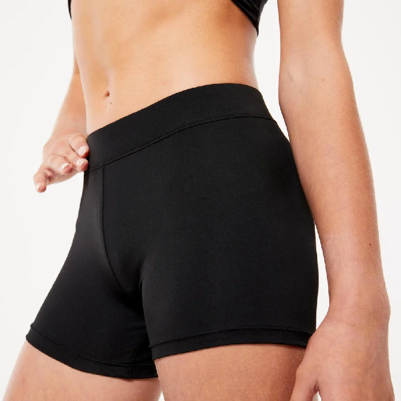 High-Quality Yoga Clothing At Budget-Friendly Prices Girls' Basic Gym Shorts - Black High-Quality Yoga Clothing At Budget-Friendly Prices Girls' Basic Gym Shorts - Black