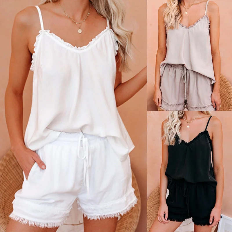 Upgrade Your Yoga Wardrobe For Less Home Leisure Suit Shorts Women