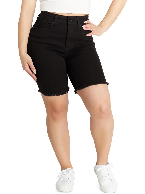 Comfortable, Stylish, And Now More Affordable Juniors Womens High Rise Bermuda Bermuda Shorts Comfortable, Stylish, And Now More Affordable Juniors Womens High Rise Bermuda Bermuda Shorts