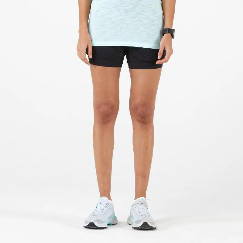 Embrace Comfort With Yoga Wear On Sale Run 500 comfort women's breathable 2-in-1 running shorts Embrace Comfort With Yoga Wear On Sale Run 500 comfort women's breathable 2-in-1 running shorts