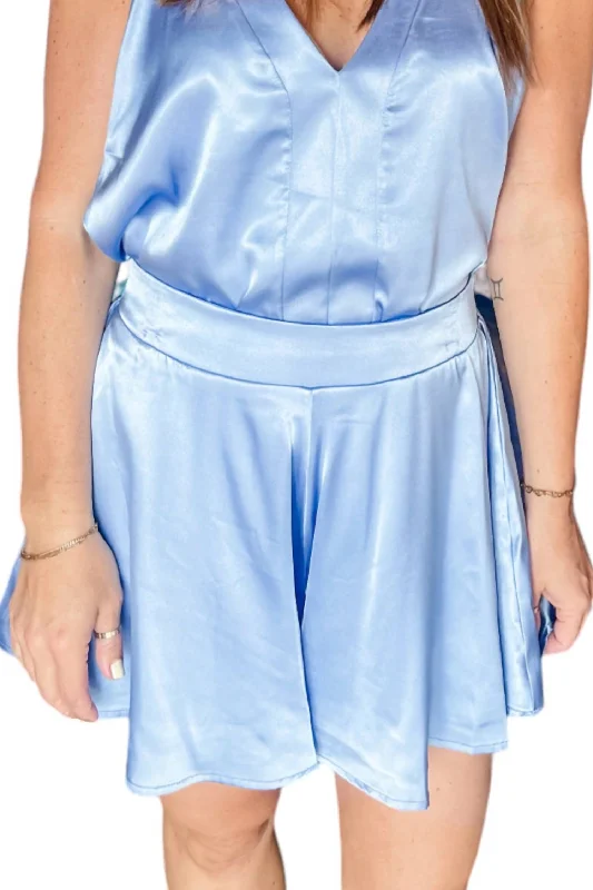 Soft, Stretchy, And Super Affordable Yoga Wear Lulu Shorts In Chambray