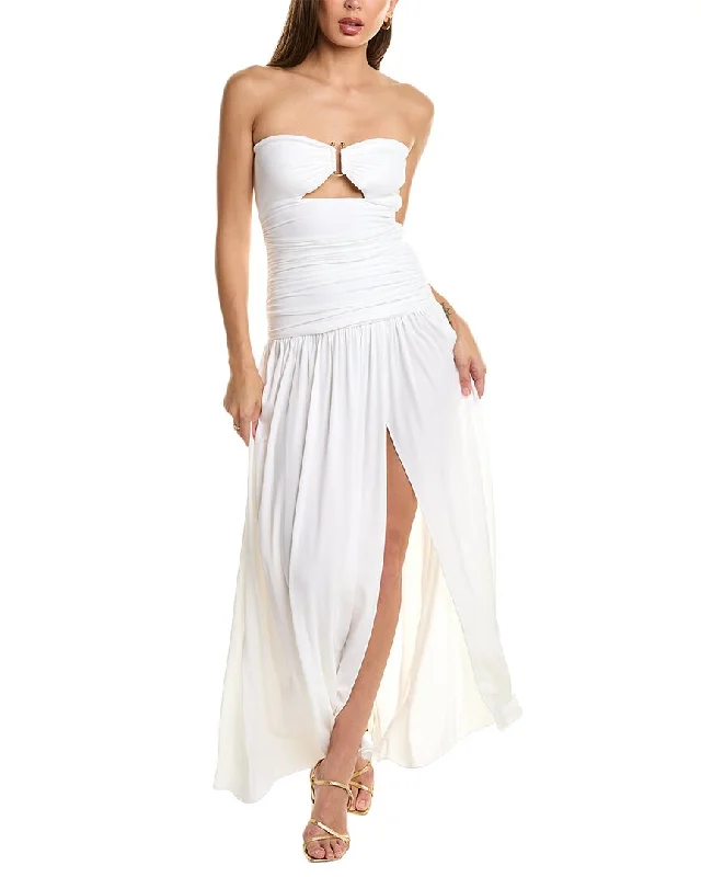 Premium Yoga Wear At Special Discounts Michael Kors Collection Jersey Strapless Cutout Gown Premium Yoga Wear At Special Discounts Michael Kors Collection Jersey Strapless Cutout Gown