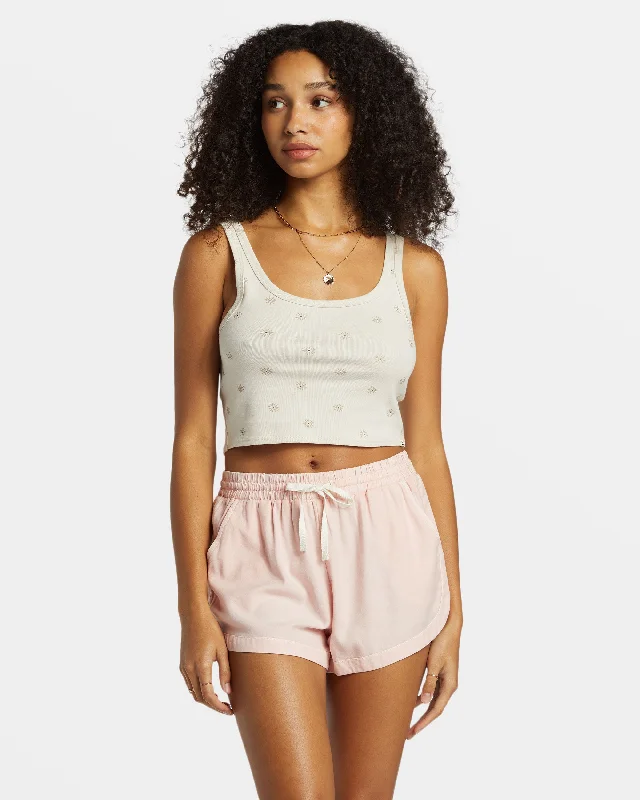 Affordable Activewear Designed For Movement Road Trippin Elastic Waist Shorts - Feelin Peachy Affordable Activewear Designed For Movement Road Trippin Elastic Waist Shorts - Feelin Peachy