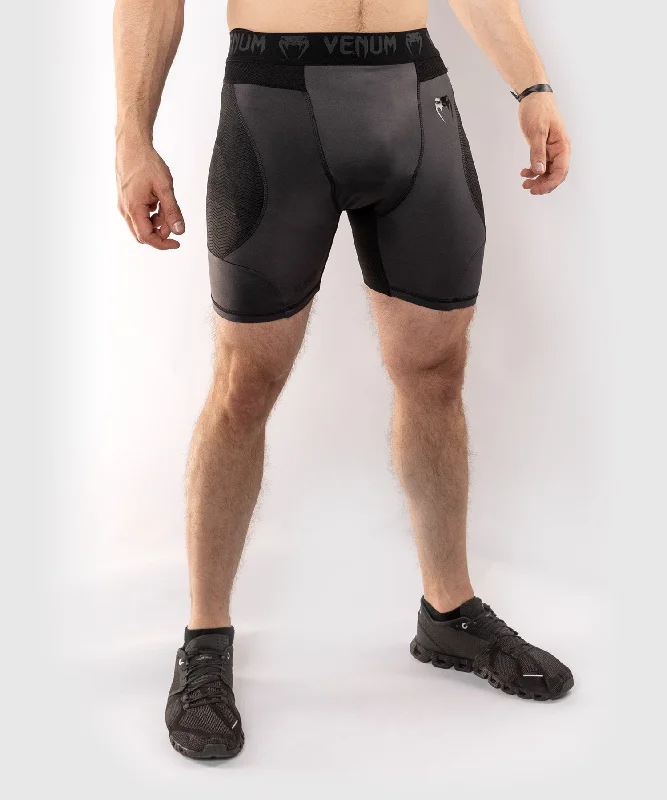 Lightweight, Breathable Yoga Wear At Special Prices Venum G-Fit Compression Shorts - Grey/Black Lightweight, Breathable Yoga Wear At Special Prices Venum G-Fit Compression Shorts - Grey/Black
