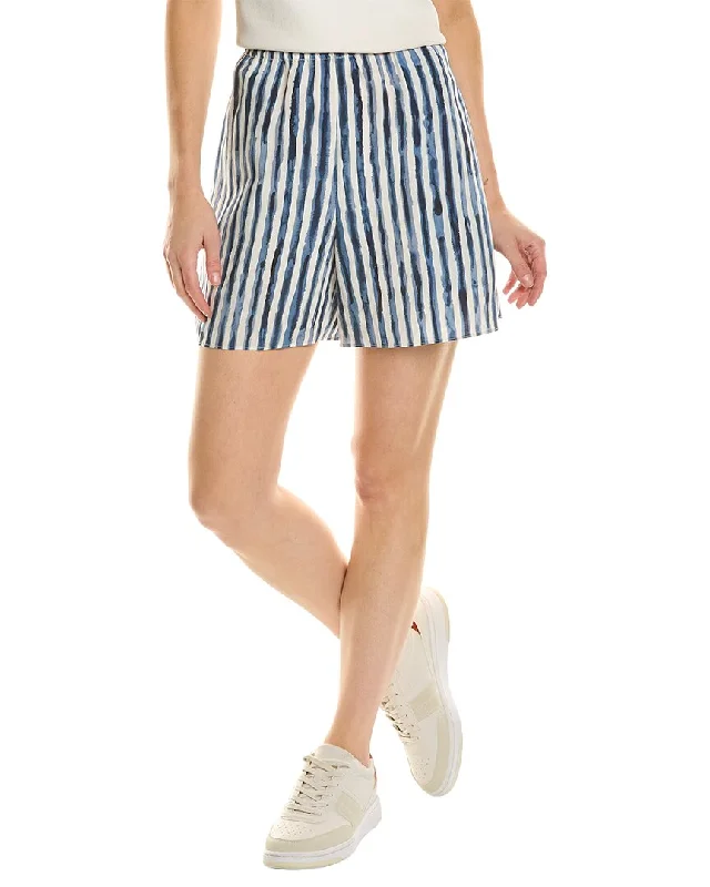 The Yoga Wear Sale You’Ve Been Waiting For Vince Painterly Stripe Pull-On Short