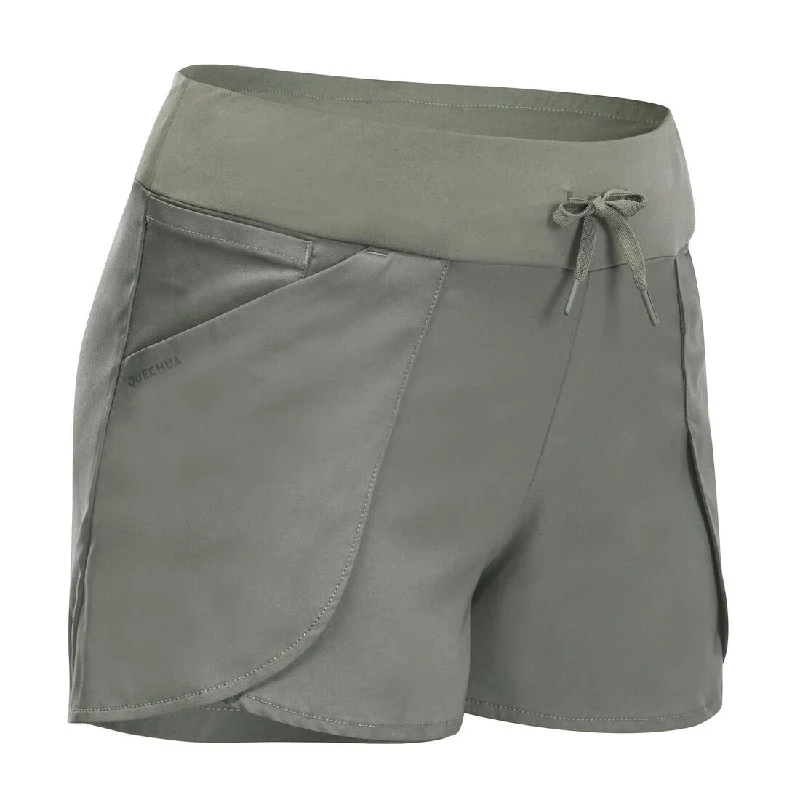 Unmissable Deals On Flexible Yoga Apparel Women’s Hiking Shorts - NH500 Slim