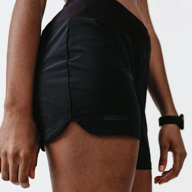 Elevate Your Practice With Affordable Yoga Wear Women's Running Shorts - KIPRUN Run 100 Black Elevate Your Practice With Affordable Yoga Wear Women's Running Shorts - KIPRUN Run 100 Black